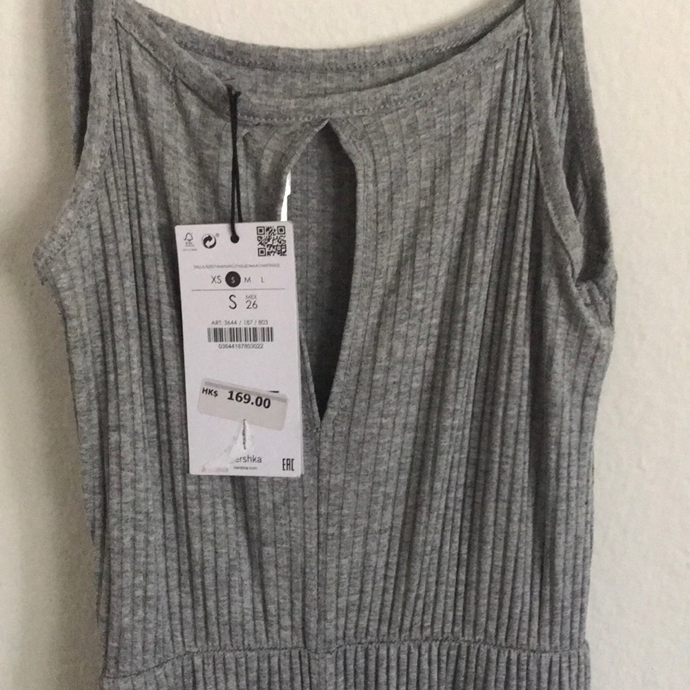 Bershka Ribbed Jumpsuit - Picture 4 of 4